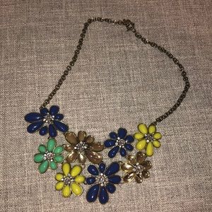 Jcrew factory floral necklace